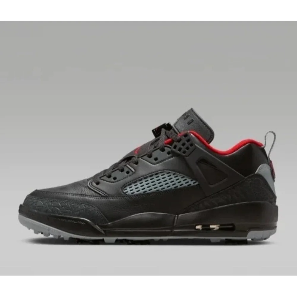 Nike Air Jordan Spizike Golf Mens Sz 9.5 Shoes Black/Varsity Red HQ4365-002 NEW
